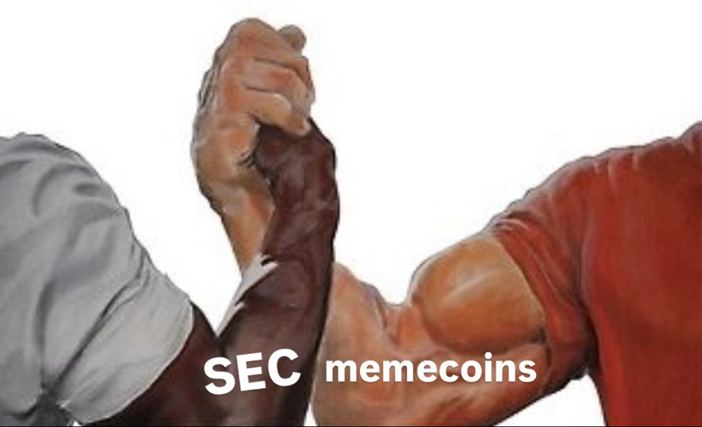 SEC🤝memecoins